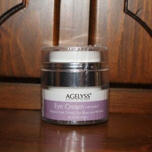 AGELYSS EYE CREAM~DARK CIRCLES~EYE BAGS~WRINKLES~NEW~FRESH~FACTORY SEAL~.5 oz